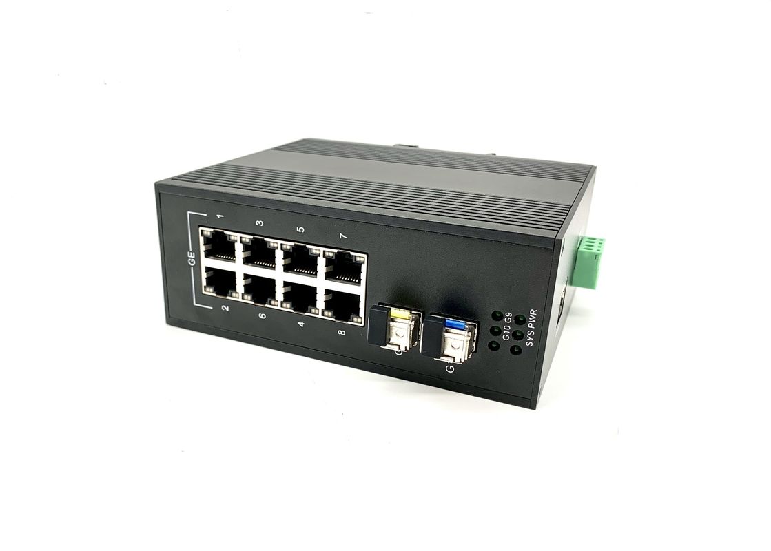 Gigabit gehandhabter industrieller Ethernet-Schalter, industrieller Hafen PoE-Schalter-8
