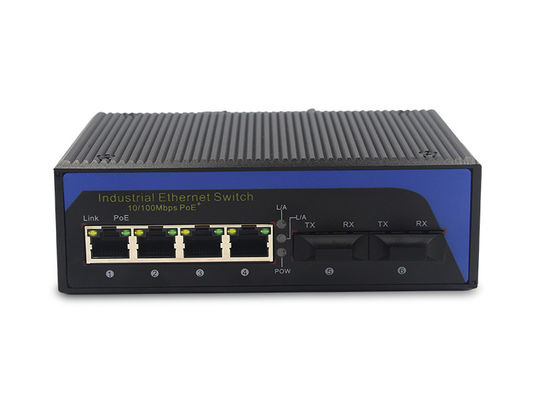 100M industrieller Schalter MSE1204 des Ethernet-2 Port-100Base-X