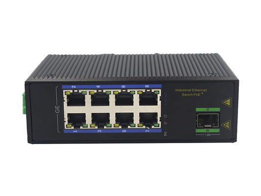 Industrieller Ethernet-Schalter IP40 MSG1108P 100Base-T RJ45 1000M PoE