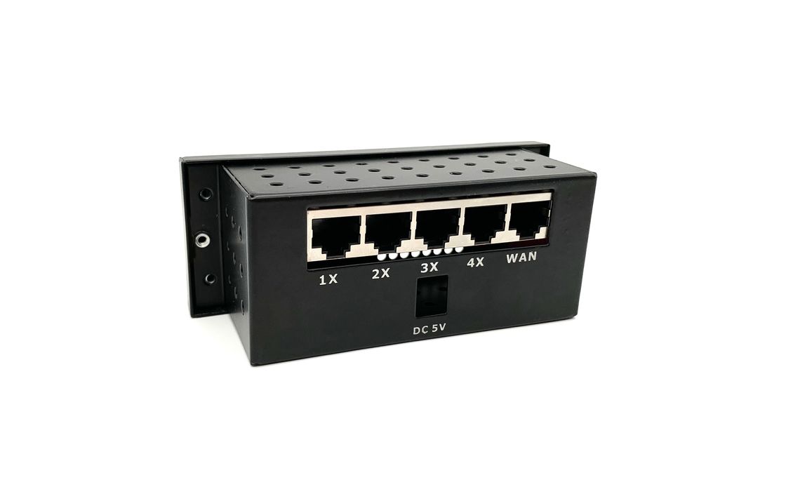 1 WANs 4 LAN eingebettete drahtlose AP Steuerung der Ethernet-Modul-4 des Hafen-PSE des Schalter-