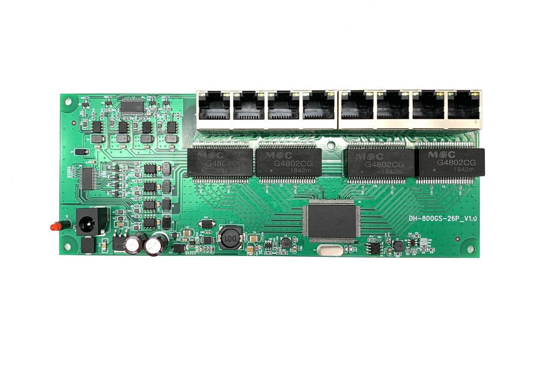 8 Hafen-Gigabit-Gremiums-Ethernet-Lastschalter, Schalter-Macht POE PSE über Ethernet-Modul