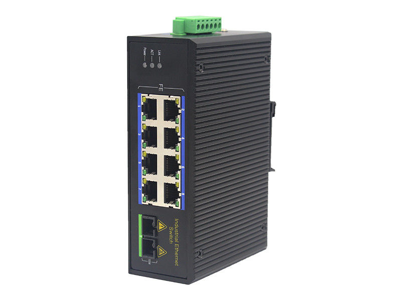 10BaseT 100M Fiber Optic Ethernet schalten Hafen MSE1108 8