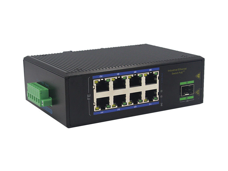 8 Port-Faser-Optik-Ethernet-Schalter MSG1108F 3W IP40 100Base-TX