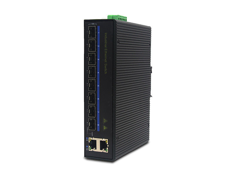 MSG1802 RJ45 2 Portindustrieller Ethernet-Schalter 10BaseT 100Base-TX