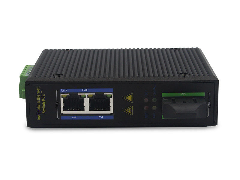 MSE1102P IP40 Ethernet-Lastschalter 10BaseT 100M PoE