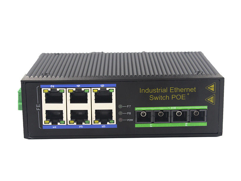 MSE1206P 6 Portfaseroptik-Ethernet-Schalter 10BaseT 100M
