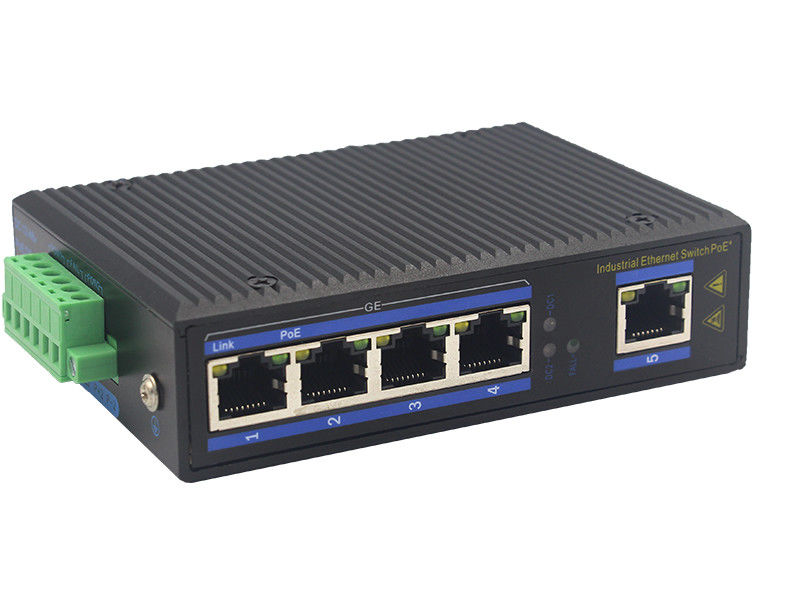 4 RJ45 Ethernet-Schalter MSE1104P 10BaseT PoE industrielles Soem-ODM
