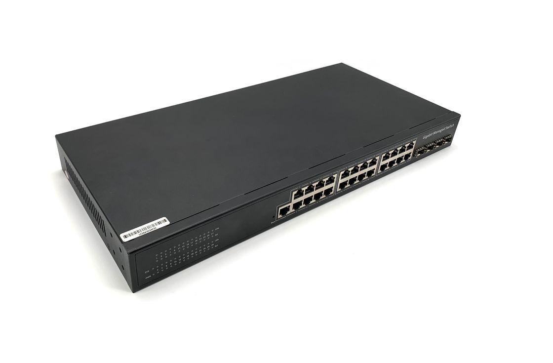 4 SFP Betriebswirtschaftslehre-Ethernet-Schalter MSG8424 24 BaseTX POE PSE